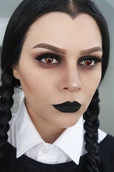 diy wednesday addams makeup|wednesday addams netflix makeup.